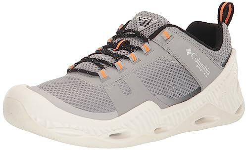 Columbia Men's PFG Pro Sport, Steam/White, 9.5