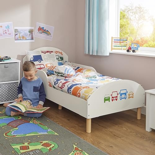 Liberty House Toys Kids Toddler Bed, Transport