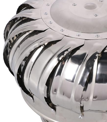 Sileduove Chimney Hood Cap Pot for PROTECTION Flue Pipe Cover Cap,Chimney Cowl Cap Pot Guard Stainless Steel Flue Pipe Cover Cap Vent Top Exhaust (Ø150 MM)