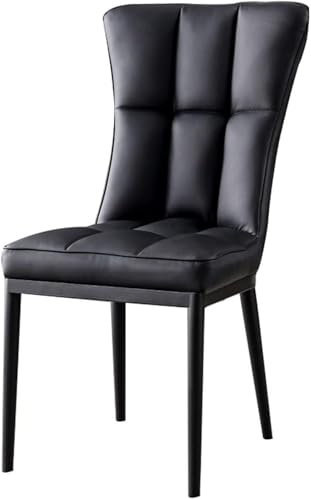 TS TAC-SKY Mit Ergonomischer Rückenlehne Und Beinen Aus Kohlenstoffstahl for Theke, Lounge, Wohnzimmer, Empfangsstuhl, Sessel, Leder, Küchen- Und Esszimmerstühle