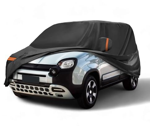 A ABSOPRO Copertura Esterna Per Fiat Panda 12-24 1PC Nero