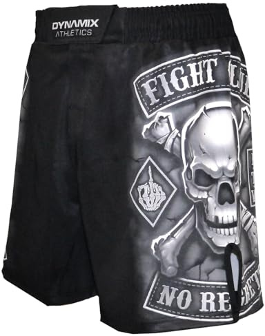 Dynamix Athletics MMA Fight Shorts Fight Club - Coole Kampfsport Shorts für MMA Grappling Mixed Martial Arts Kickboxen für Herren