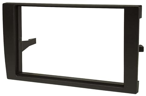 Sound way - Double DIN Car Radio Frame Installation, 2 DIN Front Panel Frame Stereo compatible with Audi A4 (B6) 2000-2006 / A4 (B7) 2004-2009 / Seat Exeo 2009-2013