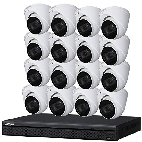 Dahua - KITEVO 16DOM1080P-002 - Kit de vidéosurveillance enregistreur + 16 caméras dôme - 1080p - Vision nocturne 30m