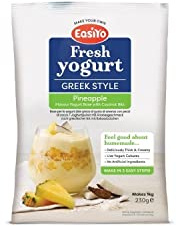 EasiYo Ananas und Kokosnuss, griechischer Stil, 8 Stück