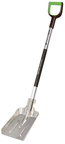 Freund Victoria Profiline Schaufel aus Alu 67086 (Länge 112 cm, Schaufelblatt 31x23 cm, 2 K Griff, ergonomisch, Gartenschaufel) 1340535