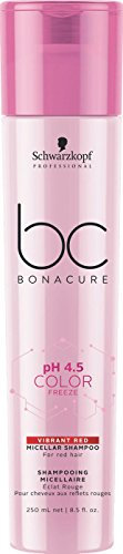 Schwarzkopf Professional BONACURE ph 4.5 Color Freeze Red Shampoo für intensivere Rottöne, 1er Pack