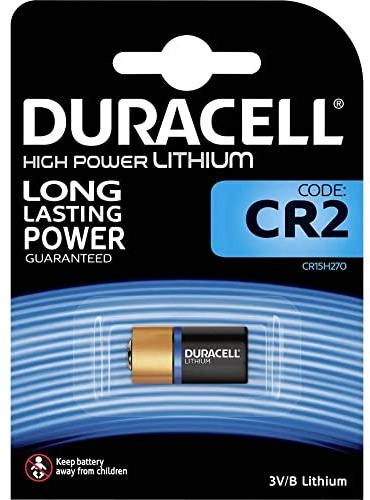 Duracell Pack of 5 Photo CR2 Lithium Batteries