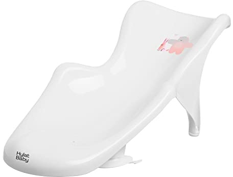 Hylat Baby Inserto Per Bagnetto - Prezioso Aiuto per il Bagno per Neonati e Bambini dalla Nascita Fino a Ca. 6 Mesi (Bianco)(Amico)