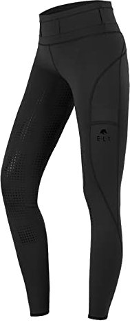 ELT Reitleggings Hanna High Waist, schwarz, Gr. 38