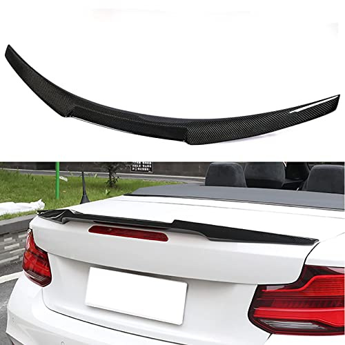 abrupt Alerón Trasero para BMW 2 Series F23 M Sport F87 M2 2014-2021, ABS Coche Alerón Trasero Trasero Spoiler Alerón Alerón de Línea de ala Trasera Auto Accesorios Decorativos Exteriores