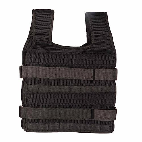 CHEOTIME Verstellbare Gewichtsweste, Gewichtsweste 15 Kg, Workout-Gewichtsweste Für Workout, Fitness, Atmungsaktives Mesh, Atmungsaktive Krafttrainingsjacke