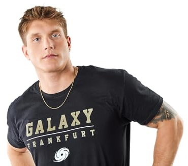 Frankfurt Galaxy T-Shirt - Unisex - Black - XL