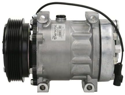THERMOTEC KTT090245 Compresseur de clim SD7H15 PAG 100 R134a Compatible avec VOLVO V40 Break 645, MITSUBISHI CARISMA A trois volumes DA