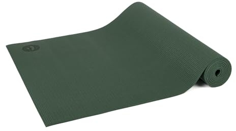 Bodhi Yogamatte Asana | Universelle Übungsmatte | Schadstofffrei & Waschbar | Matte aus PVC | Fitnessmatte für Yoga, Pilates & Gymnastik | Rutschfest für deine Yogapraxis | Waldgrün