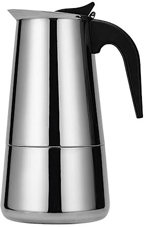 Cabilock Cafetière Élégante En Acier Inoxydable Capacité De 12 Tasses Facile À Nettoyer Portable Pour Et Le Bureau