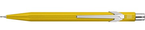 Caran d'Ache 849™ GERMANIER Druckbleistift aus Aluminium, Gelb, Stärke: 0,7 mm, 0844.743