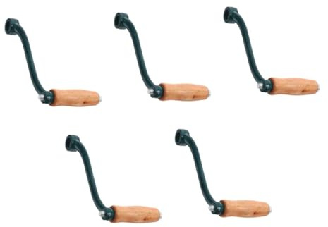 PRETYZOOM 5 Pièces Poignée de broyeur de viande manuelle outils à main pour hachoir à viande manivelle de moulin alimentaire pour Vert