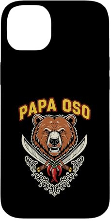 Papa Oso Father Bear Spicy Dad Machete Design Case for iPhone 14 Plus