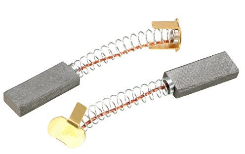 sourcing map Escobilla de Carbón 2 pcs 20x8x4mm para Herramienta Eléctrica | Cortador, Taladro, Pieza de Reparación de Repuesto
