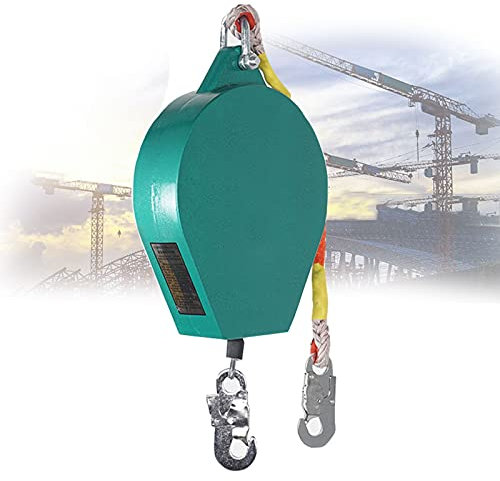 LXX Absturzsicherung Seil für Dachdecker, Fallschutz Auffanggerät, Höhensicherungsgerät Set, 3m/5m/7m/10m/15m/20m