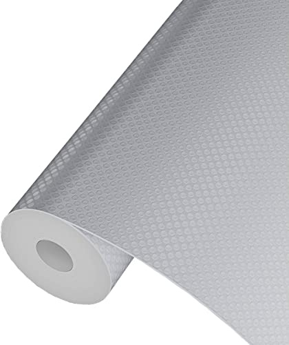 YTGZS Schubladenmatte Eva Antirutschmatte Schubladen Wasserfest Schubladeneinlage Zuschneidbare Kühlschrankmatte Grau Breite 45cm bis 60cm,60cmx300cm