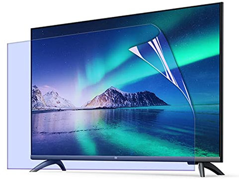 Generic Pellicola salvaschermo per TV Anti-Luce Blu per Uso Domestico, Pannello Proteggi Schermo da 32-49 Pollici Filtro antiriflesso AntiGraffio per LCD/LED/OLED e QLED 4K HDTV, 43 pollic