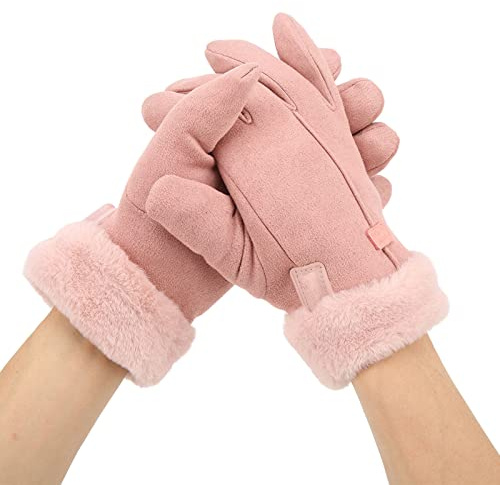 Tbest Heated Gloves Gloves Women Heated Gloves Touc Heated Gloves Pink Usb Heating Gloves Hand War Touch Sesign Temperature For Women Skiing Walking Riding