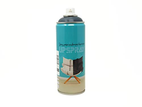 VINTEX - Spray Gris para Tapicerías Upspray 400 ml, Secado al Aire, Pantone 424C, Pintura Textil, Agitar Correctamente, para Sofás, Sillas, vehículos, Felpudos, Renovador de Telas Desteñidas