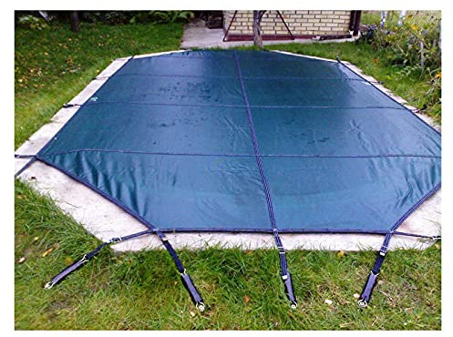 Copertura per piscina interrata rotonda di sicurezza per carichi pesanti, copertura di sicurezza per piscina interrata invernale di grandi dimensioni 5 piedi/6 piedi/7 piedi/8 piedi/10 piedi/12 p
