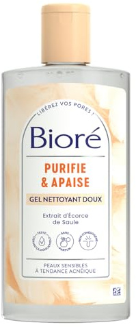 Biore Gel Nettoyant Doux Purifie & Apaise 200ml
