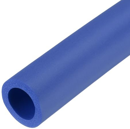 QUARKZMAN 2 x 45.7cm Rohrisolierung Schaumstoff, Durchmesser 22mm Isolierstärke 5mm Heizungsrohr Verkleidung für Fitnessgeräte, Rohre, Handhaben (Blau)