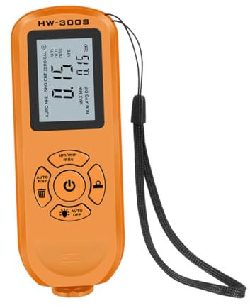 SOLUSTRE Autolack-beschichtungstester Dickenmessgerät Für Auto-beschichtung Gauge Autolack-beschichtungstester Auto-beschichtungsdickenmessgerät