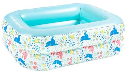 Piscina de Remo | Piscina de 210 cm | Diseño Inflable a Prueba de Fugas Resistente al Desgaste de PVC con configuración rápida para el Juego de Dulces o decoración de Dulces Divertidos en el Agua en