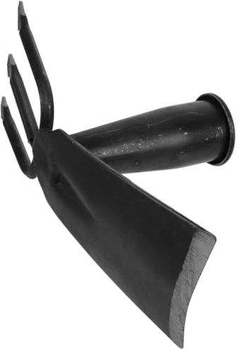 SEWACC Houe de Jardinage Manuelle 7,5 Cm sans Manche en Acier au Carbone, Outil pour Désherbage et Ameublissement du Sol, Cultivateur Robuste pour Jardin, Potager et Entretien Extérieur