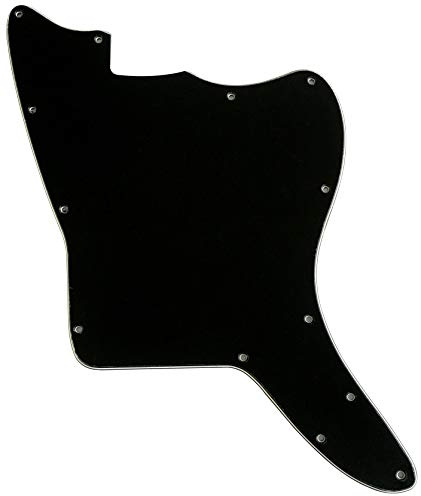 Passend für US Jazzmaster Blank Style Gitarren-Schlagbrett (3-lagig, schwarz)