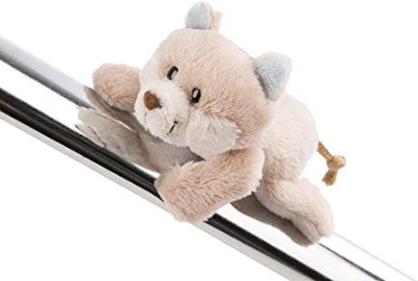 NICI 47281 Schneefuchs 12cm – MagNICI Plüschfuchs Winterkollektion– Stofftiere & Kuscheltiere mit Magnet Kühlschrank, Tafel, Metall & vieles mehr, braun/beige, 12 cm Magnettier