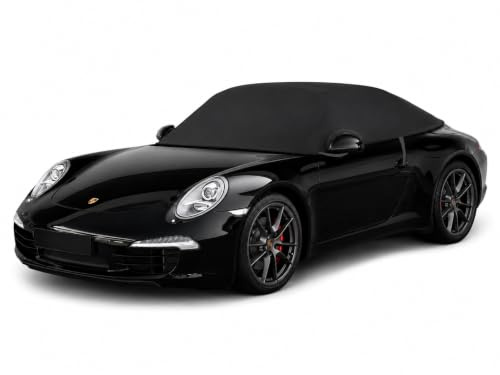 Copri Capote impermeabile su misura per Porsche 911 cabrio - Mod. 997 dal 2004 al 2013 | Su Misura, Protezione da Pioggia, Sporco e Raggi UV, Sistema Antifurto Personalizzato