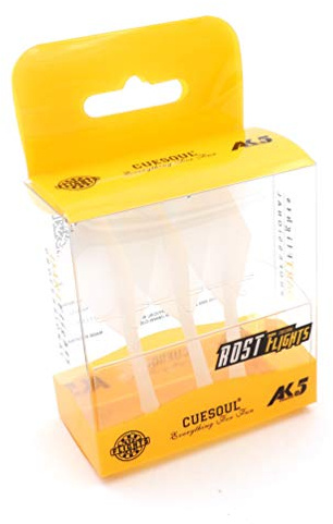 CUESOUL ROST Integrated Dart Shaft and Flights Medium, Rautenform, 3er-Set (CSAK-59ZS)