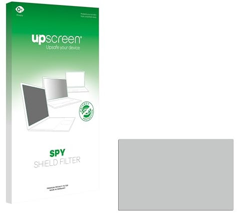 upscreen 14 Blickschutzfilter für 14,0 Zoll Notebooks (35.56 cm) [301 x 188 mm, 16:10] - Blickschutzfolie Anti-Spy, Privacy Filter