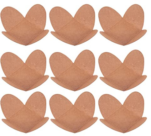200 Stück Pralinenschalen aus Kraftpapier für Süßigkeiten