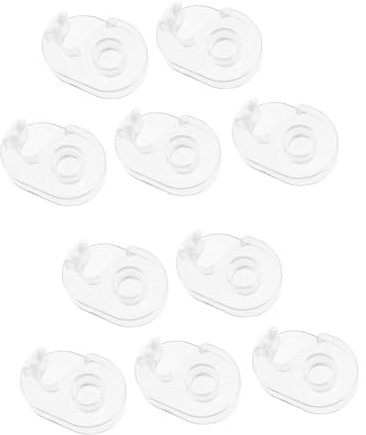 STOBOK 10stücke Teiliges Transparenter Washi Tape Halter Mit Schneidefunktion Einfacher Und Sicherer Tape Dispenser Für Kreative Projekte Für Büro Und Zuhause