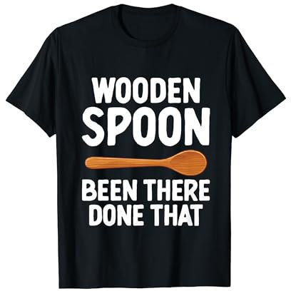 Cuillère en bois avec inscription « Been There » T-Shirt