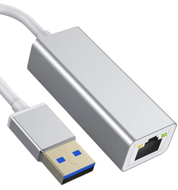 Adaptateur Ethernet USB 3.0 vers RJ45 100/1000 Mbps – Haute Vitesse & Plug & Play – Compatible Windows, macOS & Linux