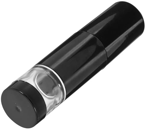 IMUSINICE Brocha de Maquillaje en Polvo Automática Pincel para Rubor Negro Fibras F-45 Portátil y para Polvos Faciales Adecuado para Maquillaje Diario
