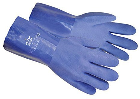 Polyco Vyflex P93 PVC Coated Chemical Resistant Gloves, Size Choice, New Stock (UK Size 10 XL)