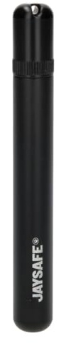 JAYSAFE Étui de protection de qualité supérieure, anti-odeur et étanche, en aluminium, avec poignée supplémentaire sur le couvercle, carbone