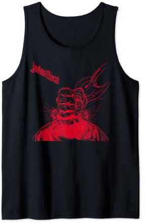 Judas Priest Ram It down Red Logo Débardeur
