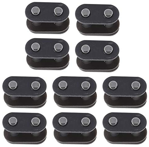 T8f kedjelänk, 10-pack stålkopplingar för cykelkedjor, slitstarkt utförande, för, landsväg, citycykel