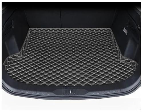 DZSFSTRHRRT Kofferraum Matte Für Jeep Für Compass 2017 2018 2019 2020 2021 Custom Car Kofferraummatten Anti-Schmutz-Schutzschale Cargo Liner Zubehör Kofferraummatte(Schwarzbeige)
